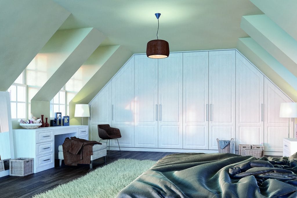 Bedroom Bella Palermo Opengrain White