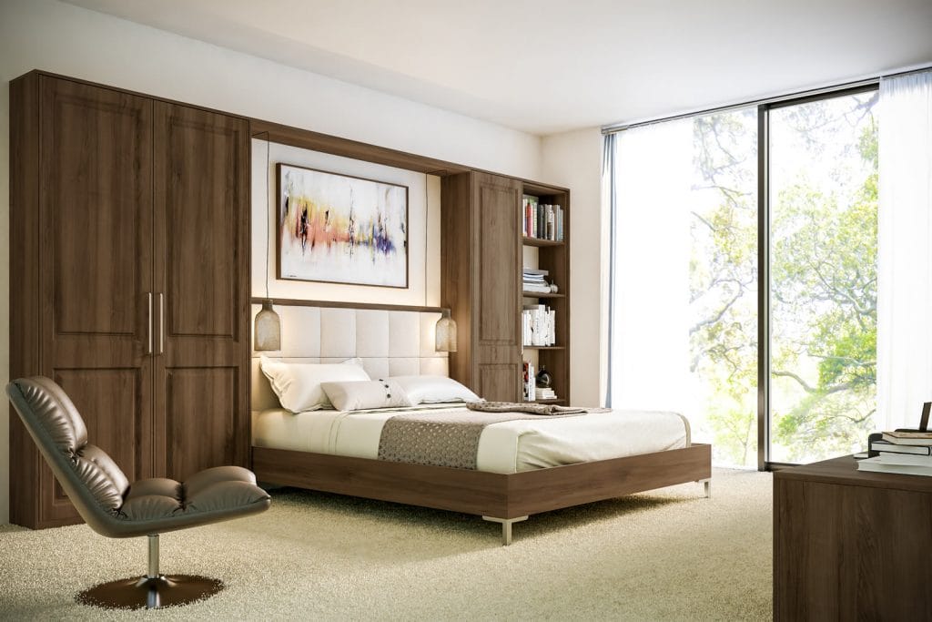 Bedroom Natural Walnut Tuscany