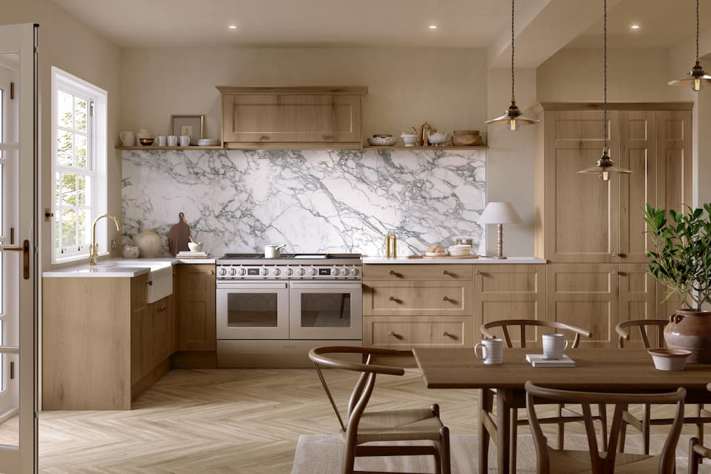 New kitchen - bella aldridge canella oak