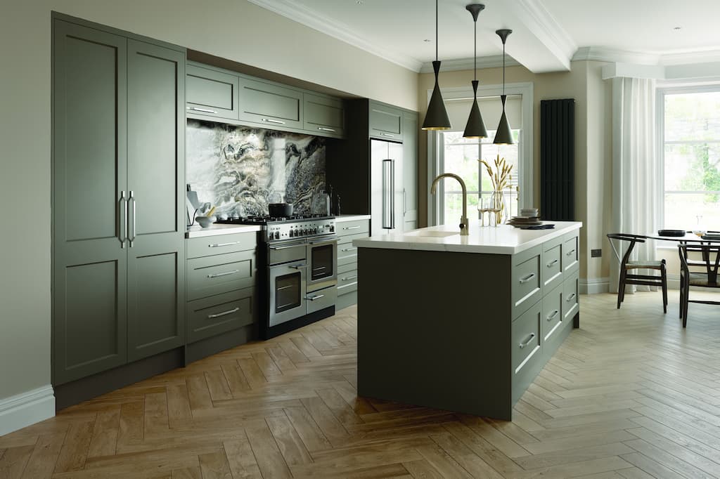 New kitchen - bella supermatt-taupe richmond
